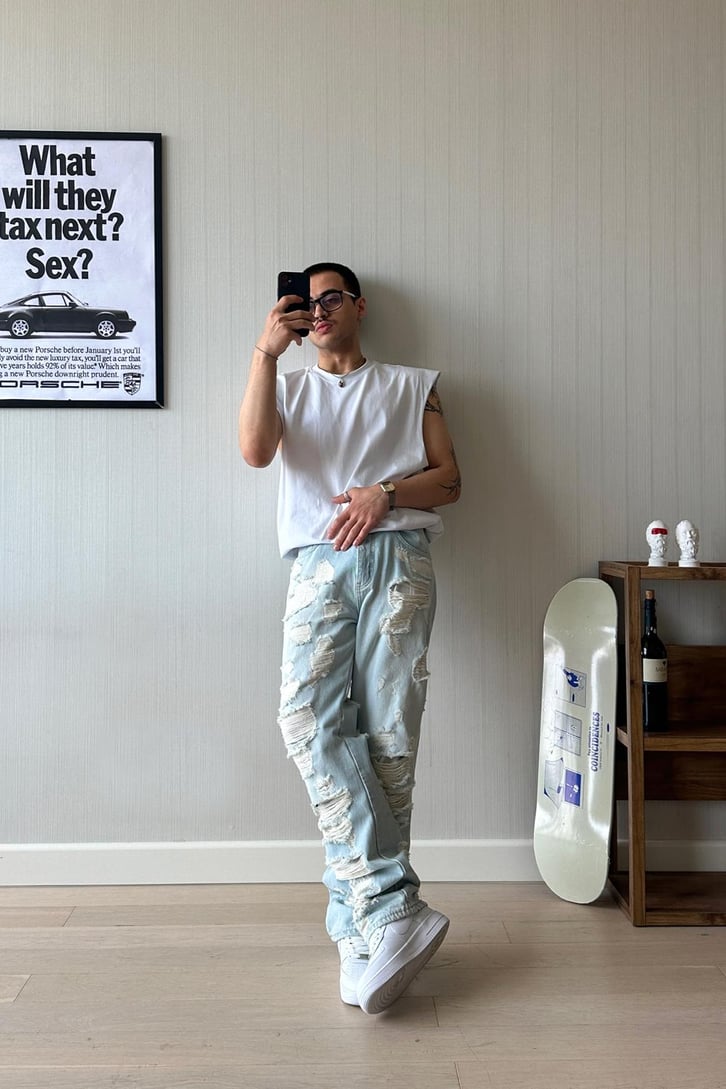 Ultra Ripped Baggy Jean