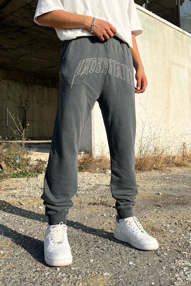 Undertated Baskılı Zipper Eşofman Takımı