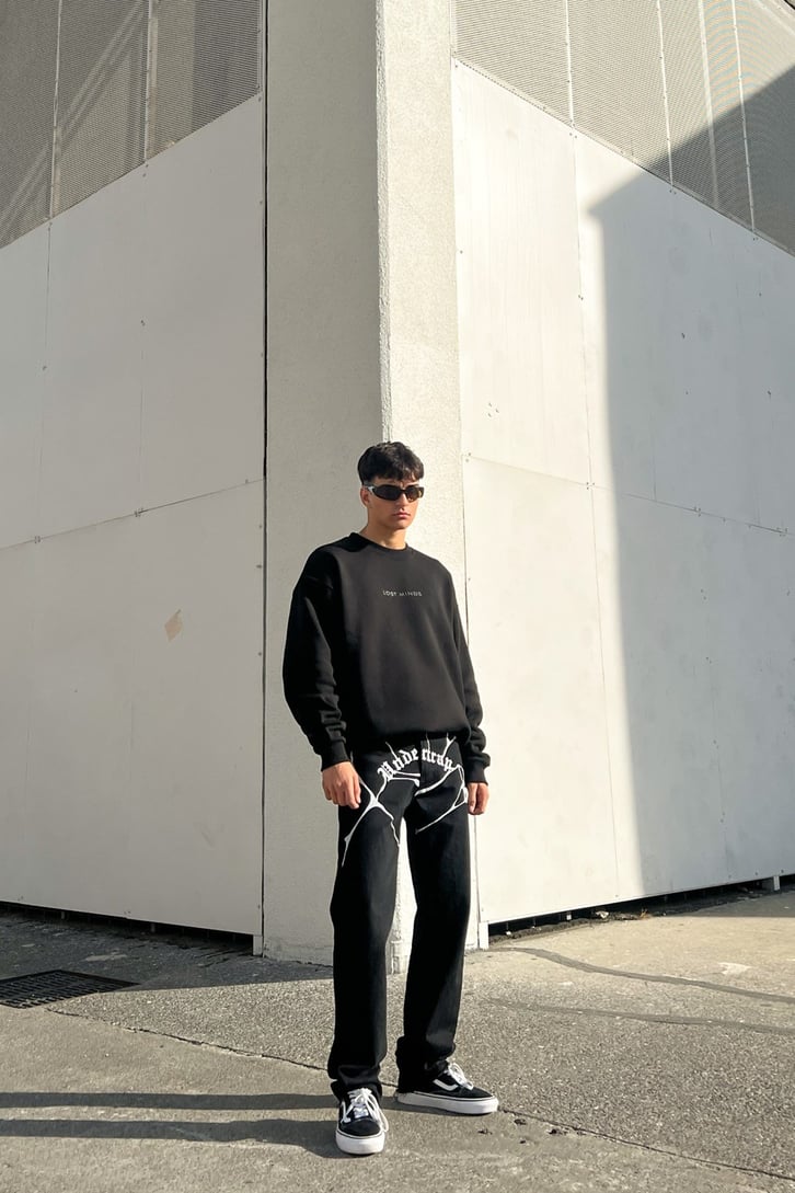 Undertrap Baskılı  Regular Fit Jean