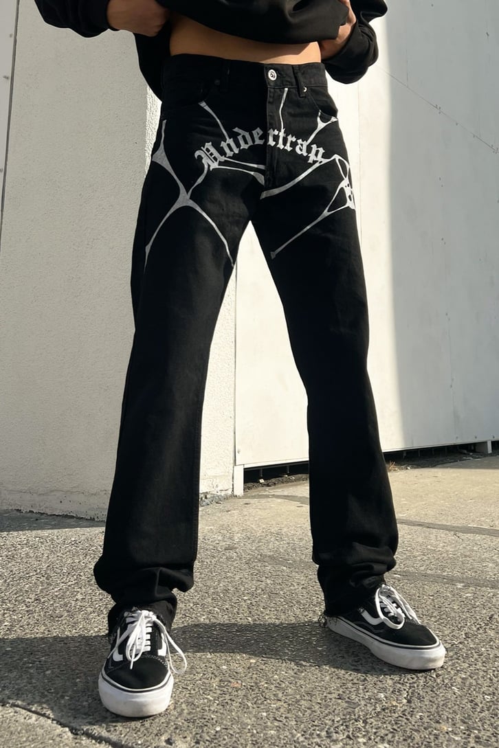 Undertrap Baskılı  Regular Fit Jean