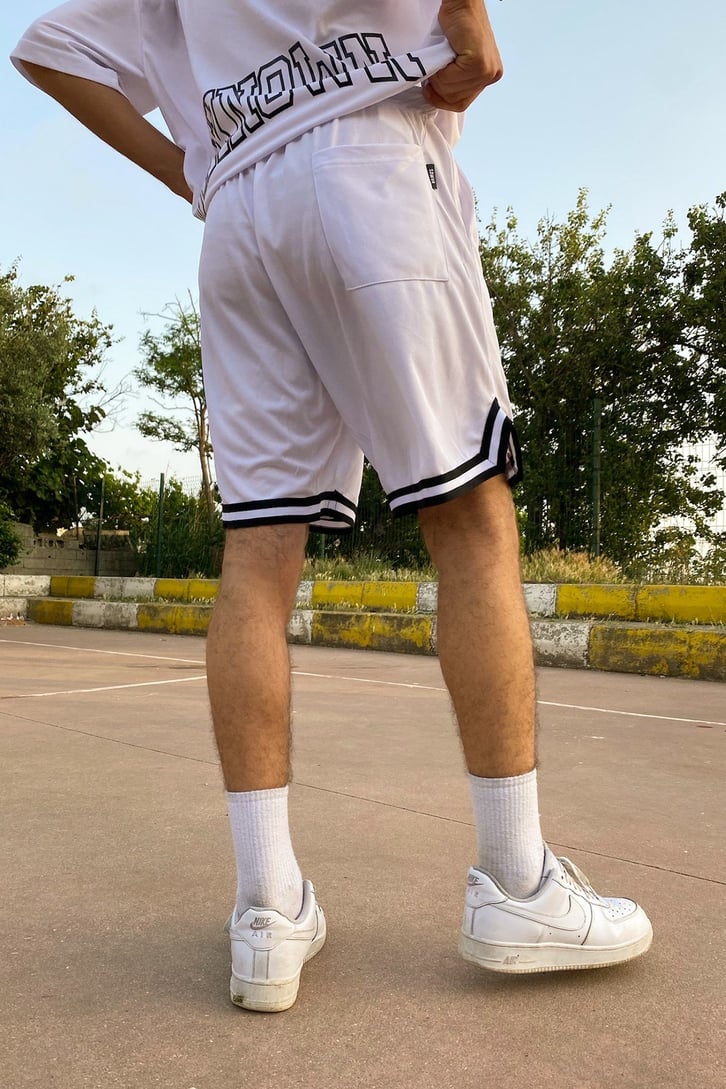 Unknown Baskılı Oversize Forma Takım