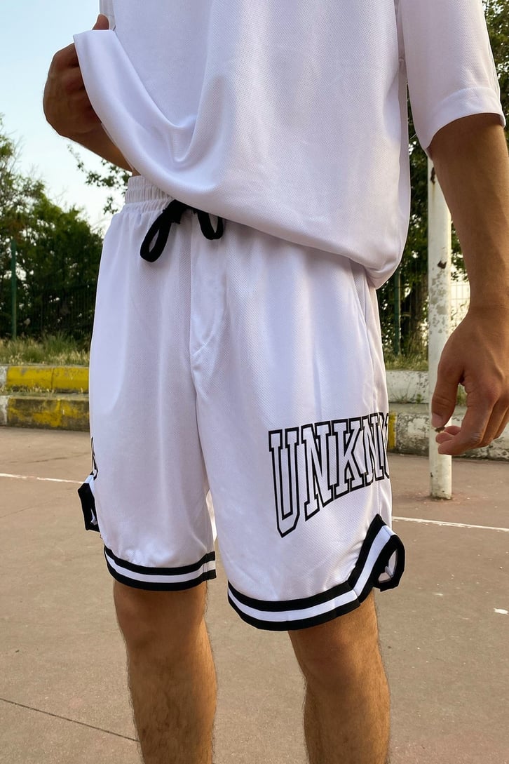 Unknown Baskılı Oversize Forma Takım
