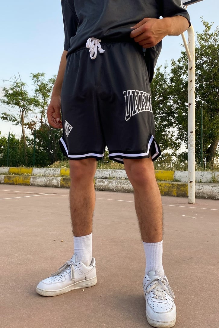 Unknown Baskılı Oversize Forma Takım