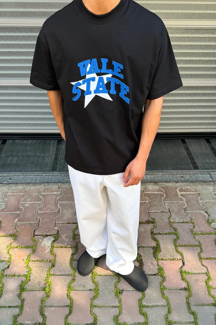Vale State Nakışlı Tişört