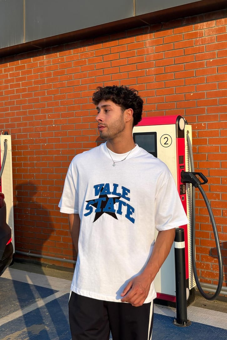 Vale State Nakışlı Tişört