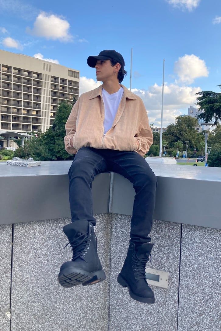 VELVET COLLAR JACKET