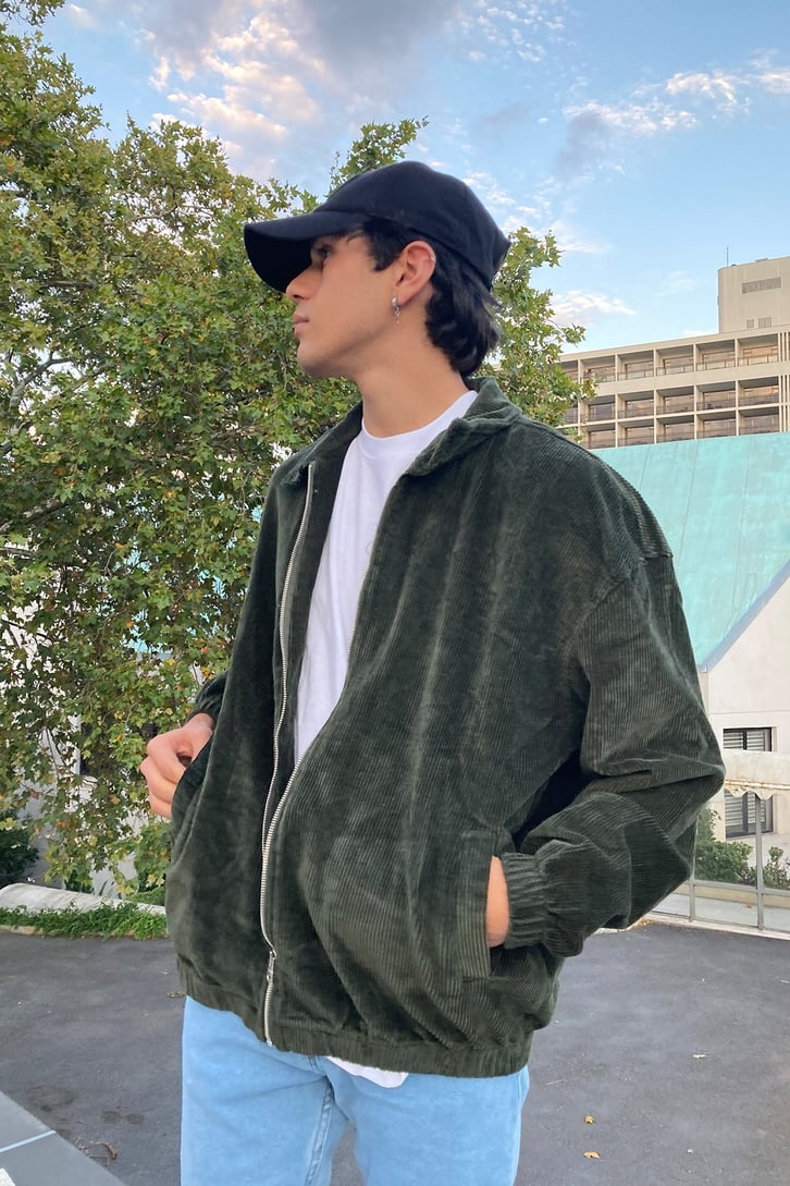 VELVET COLLAR JACKET