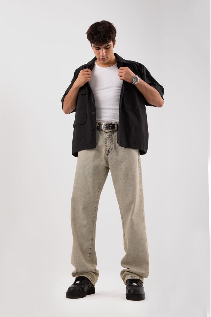 Vintage Acid Wash Baggy Jean