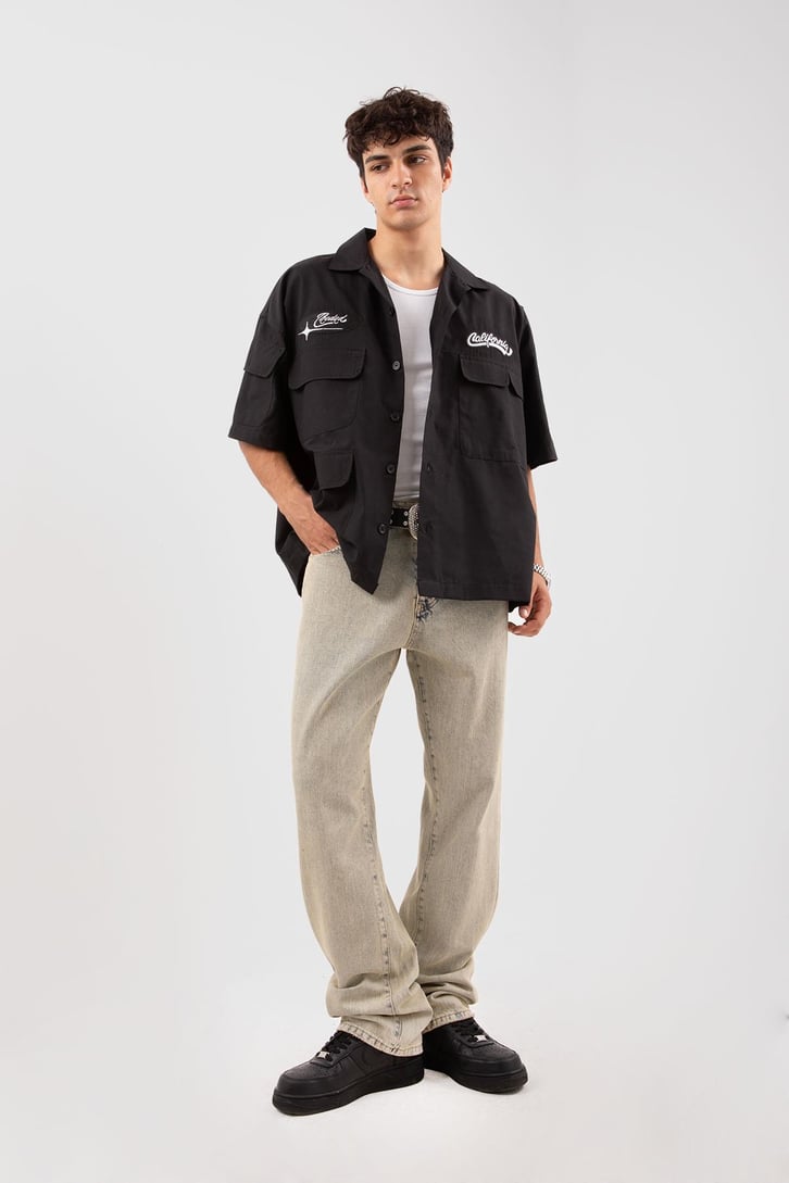 Vintage Acid Wash Baggy Jean