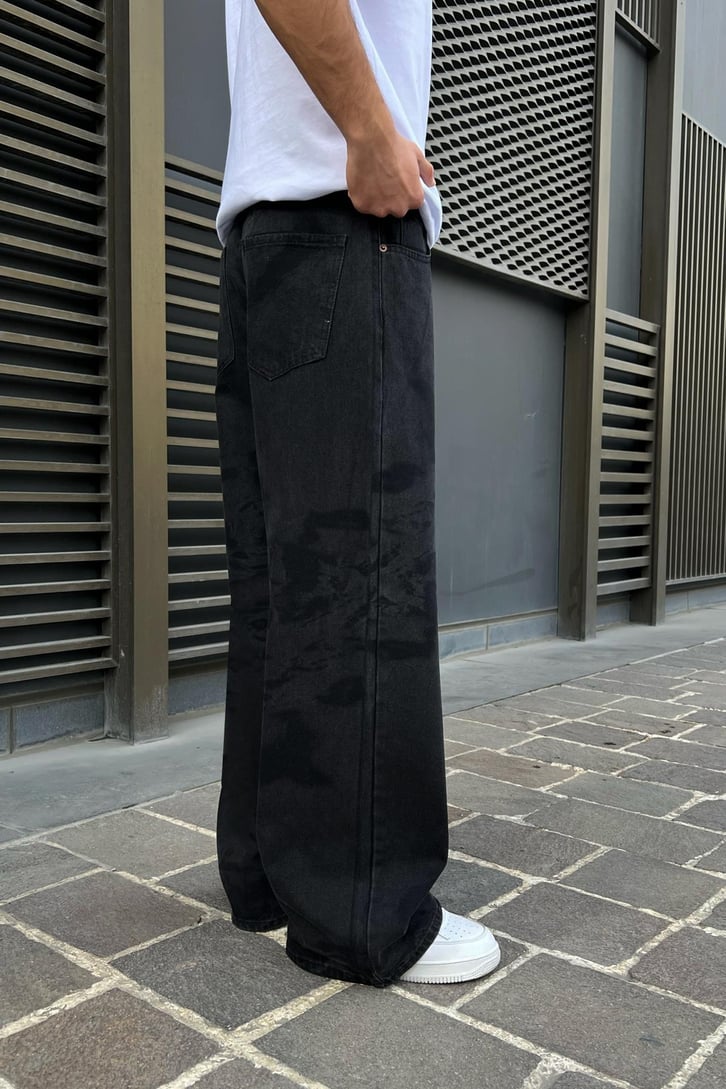 Vintage Green Yıkamalı Jean