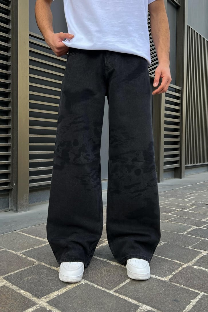 Vintage Green Yıkamalı Jean