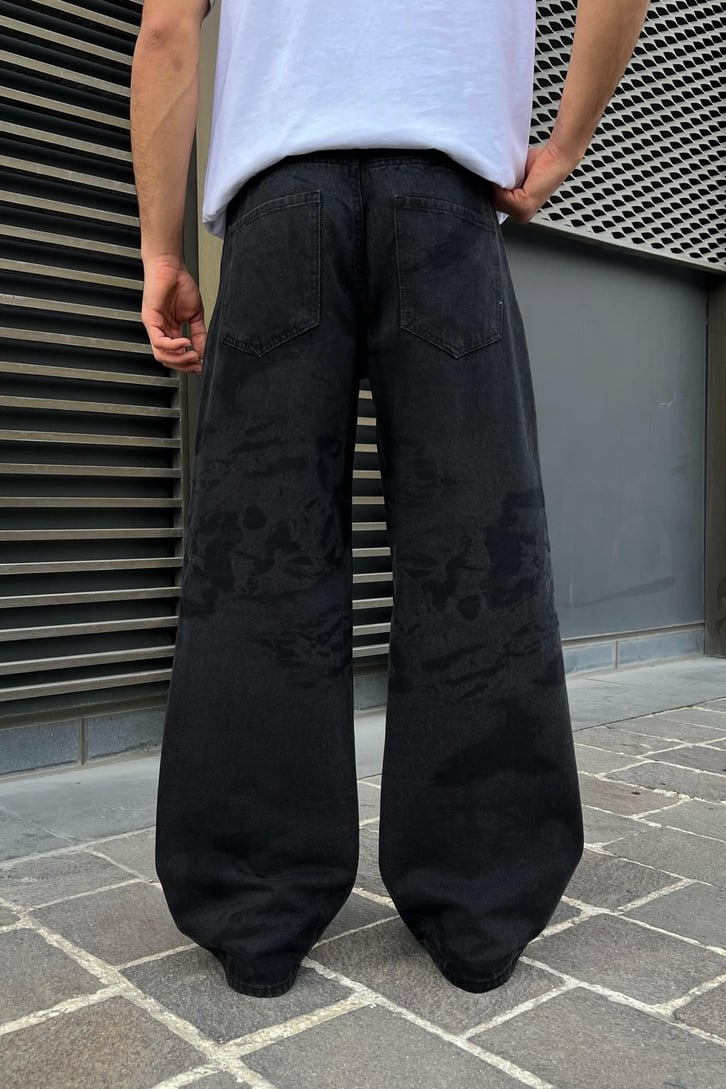 Vintage Green Yıkamalı Jean