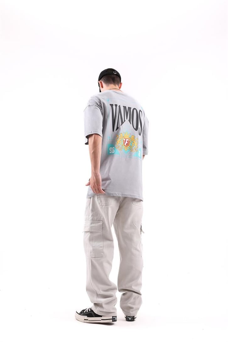 Vms Sırt Baskılı Oversize Tshirt