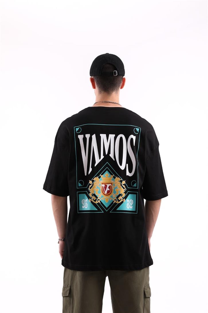 Vms Sırt Baskılı Oversize Tshirt