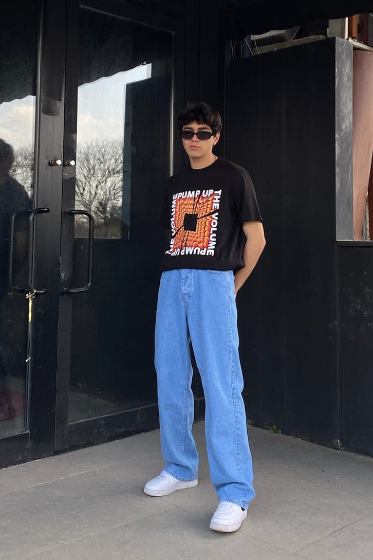 Volume Oversize Printed Tshirt