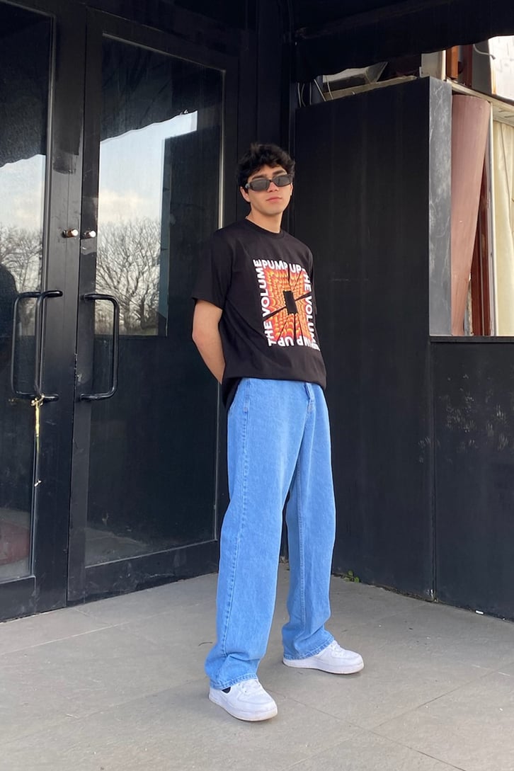 Volume Oversize Printed Tshirt