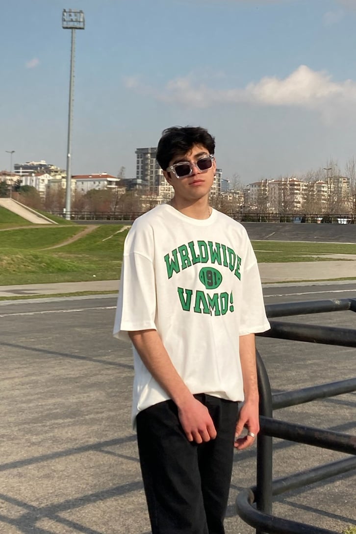 W.W Oversize Printed Tshirt