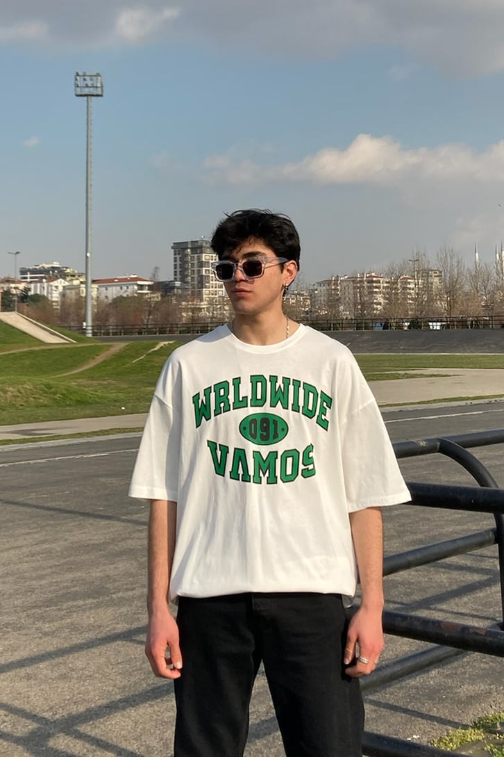 W.W Oversize Printed Tshirt