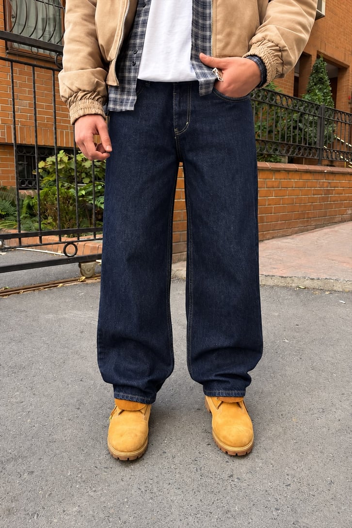 Washed Baggy Jean