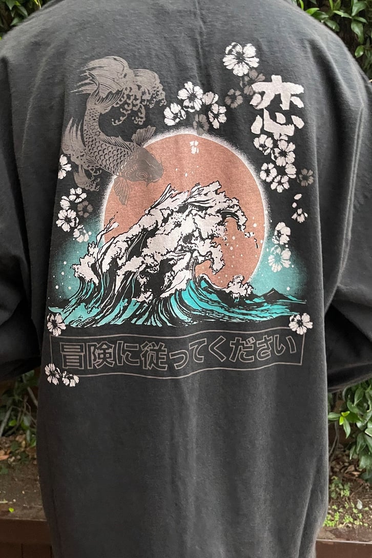 WAWE BASKILI OVERSIZE LONG SLEEVE TSHIRT