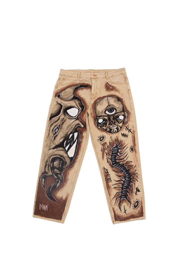 White Eyes Custom Pants