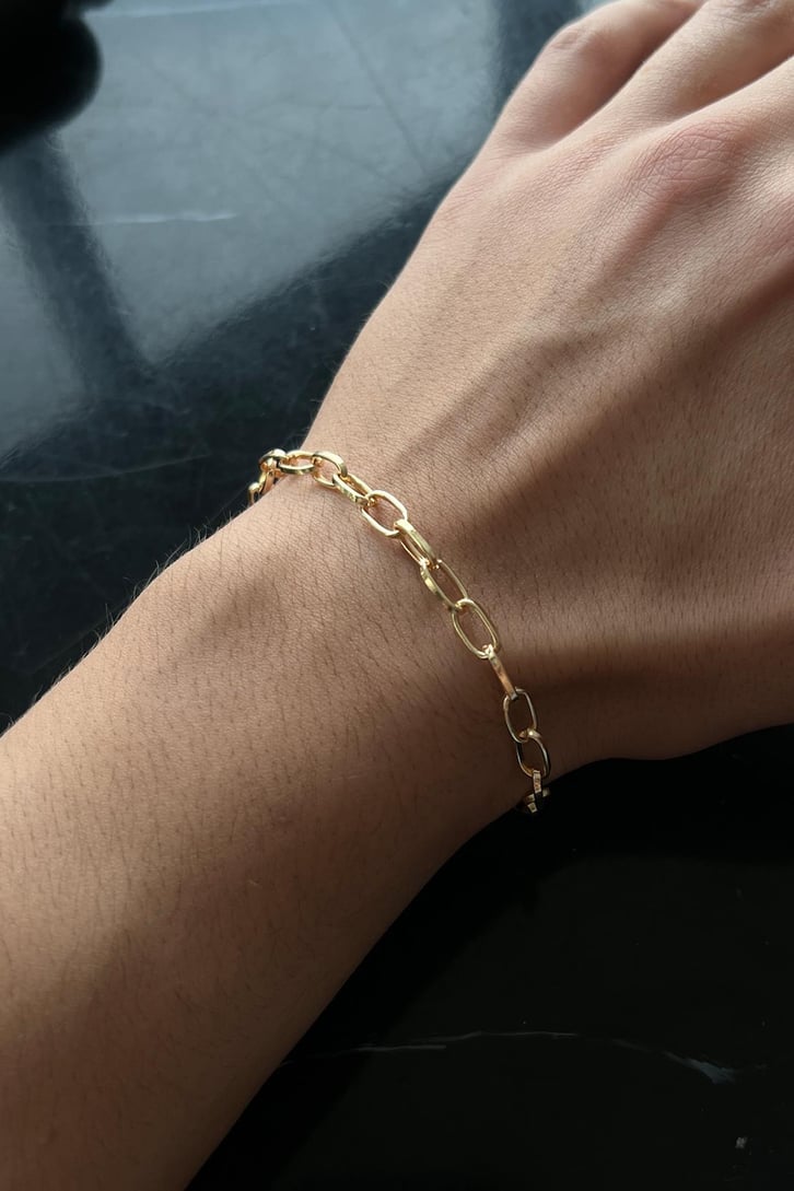 Wide Chain Zincir Bileklik