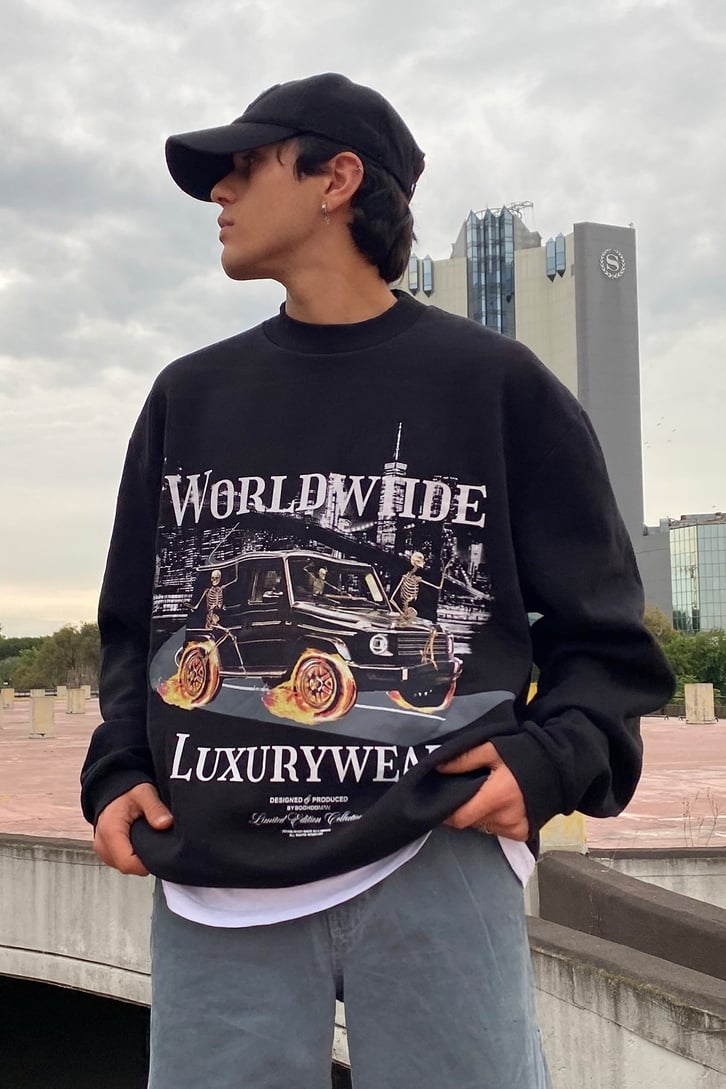 WORLDWIDE BASKILI OVERSIZE HOODIE