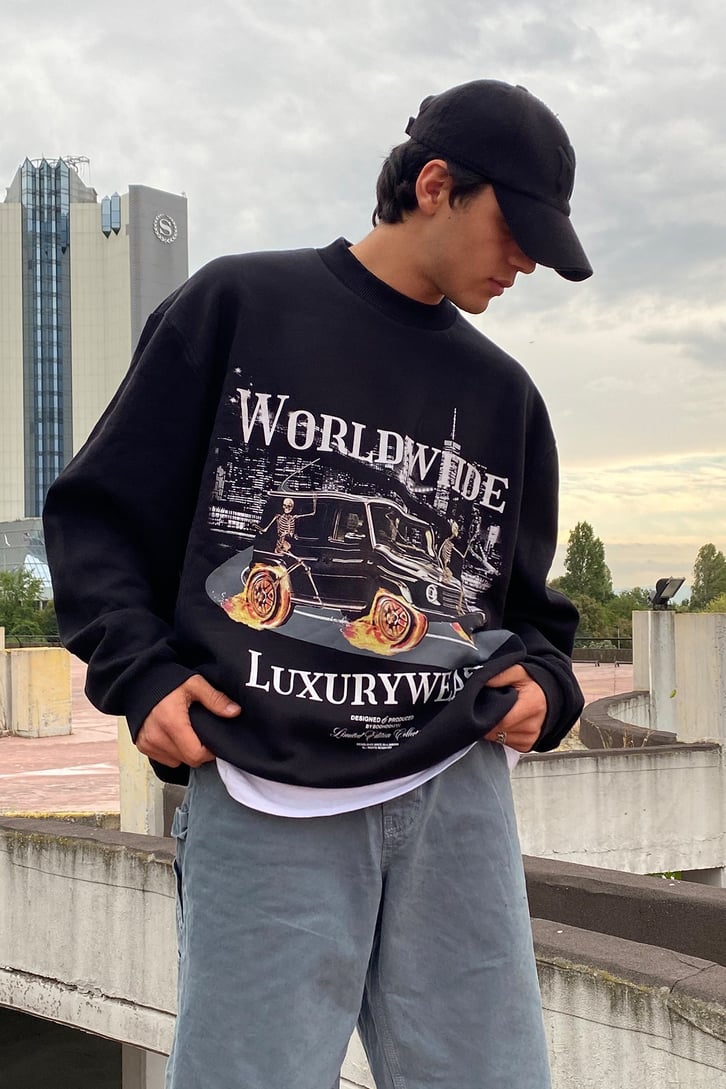 WORLDWIDE BASKILI OVERSIZE HOODIE