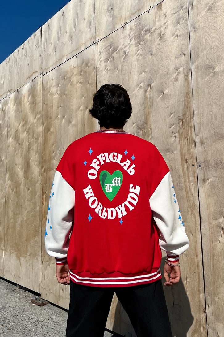 Worldwide Sırt Baskılı Kolej Ceket