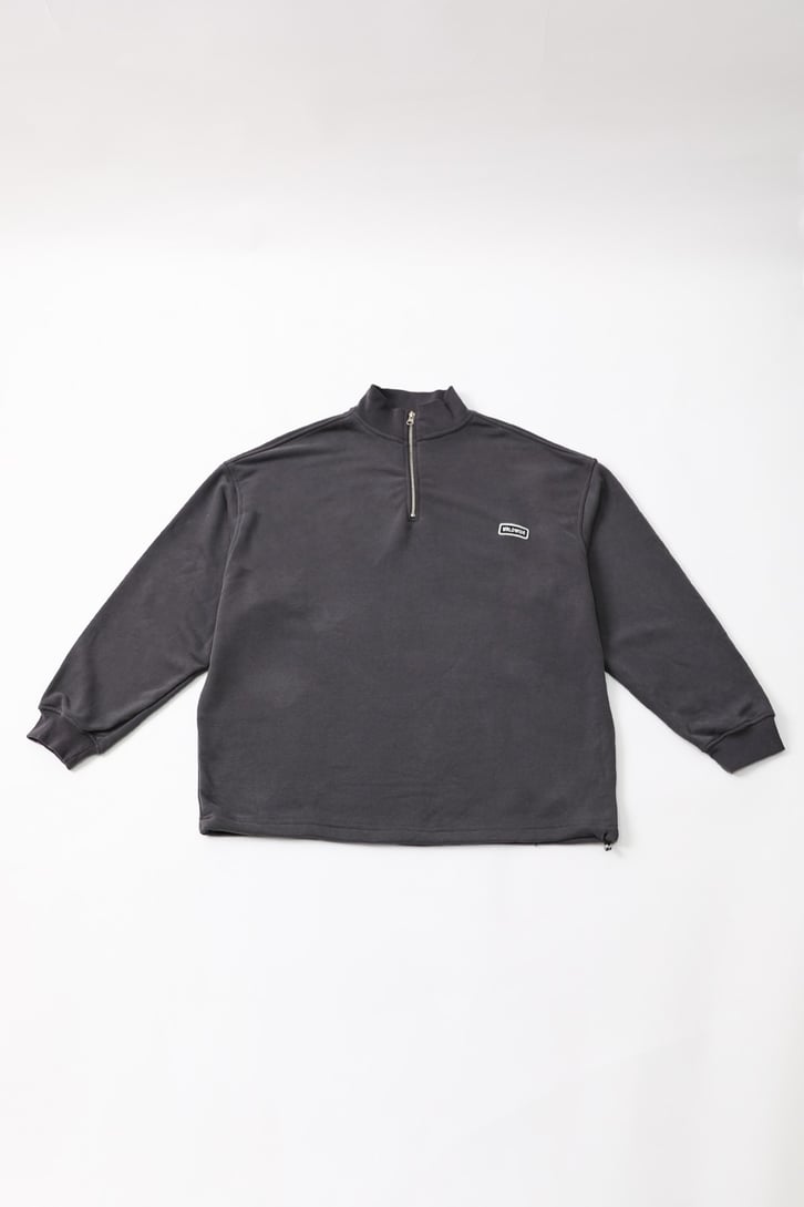 Wrldwide Fermuar Detay Füme Sweatshirt