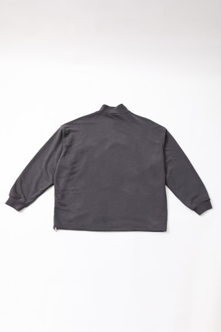 Wrldwide Fermuar Detay Füme Sweatshirt