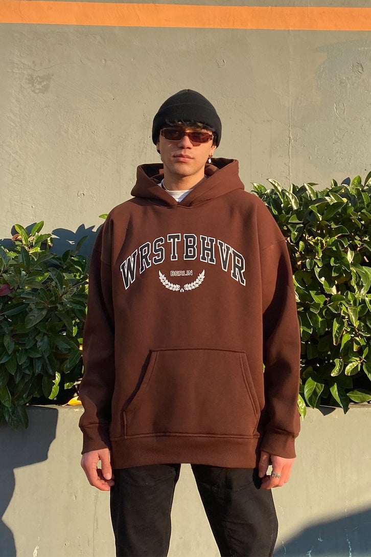 WRSTBHVR BASKILI OVERSIZE HOODIE