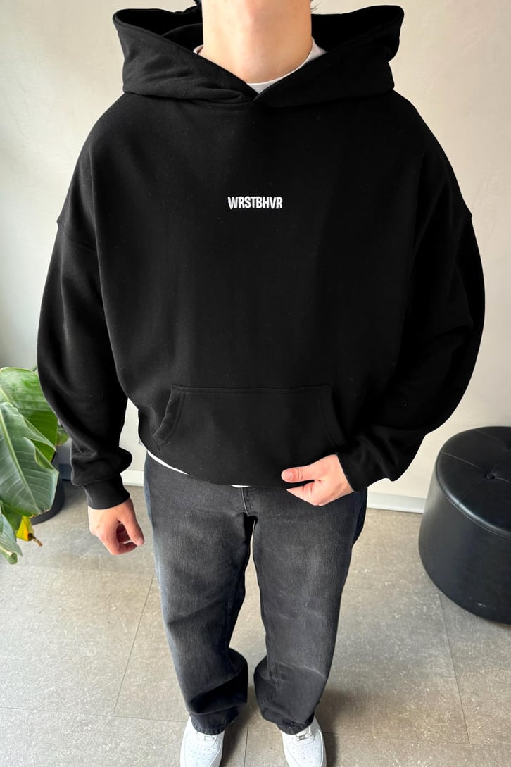 Wrstbhvr Nakışlı Oversize Hoodie