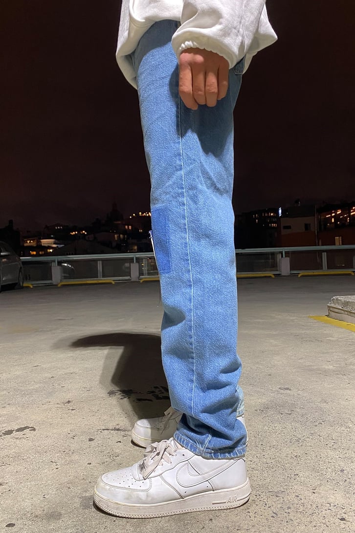 YAMALI URBAN STYLE BORU PAÇA JEAN