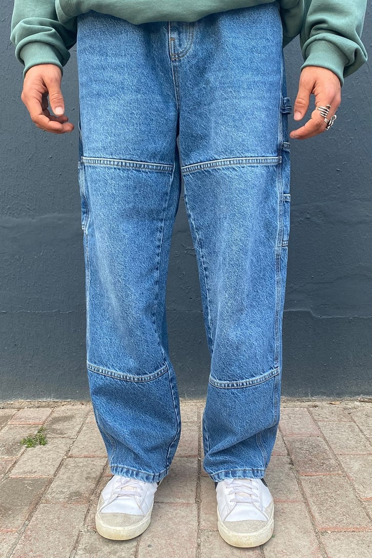 YAN CEPLİ LOSSE FIT JEAN
