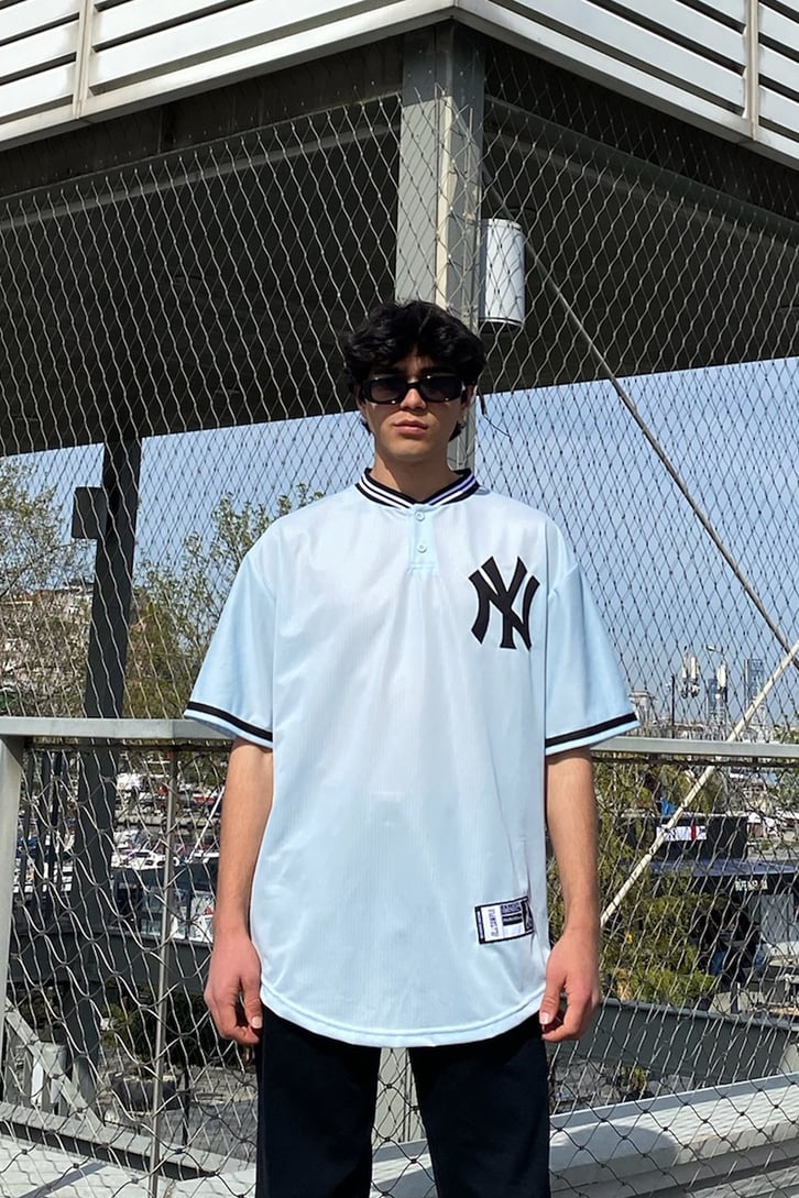 Yankees Polo Yaka Oversize Forma