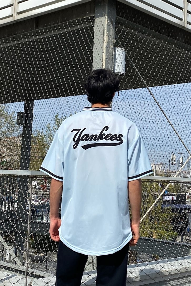 Yankees Polo Yaka Oversize Forma