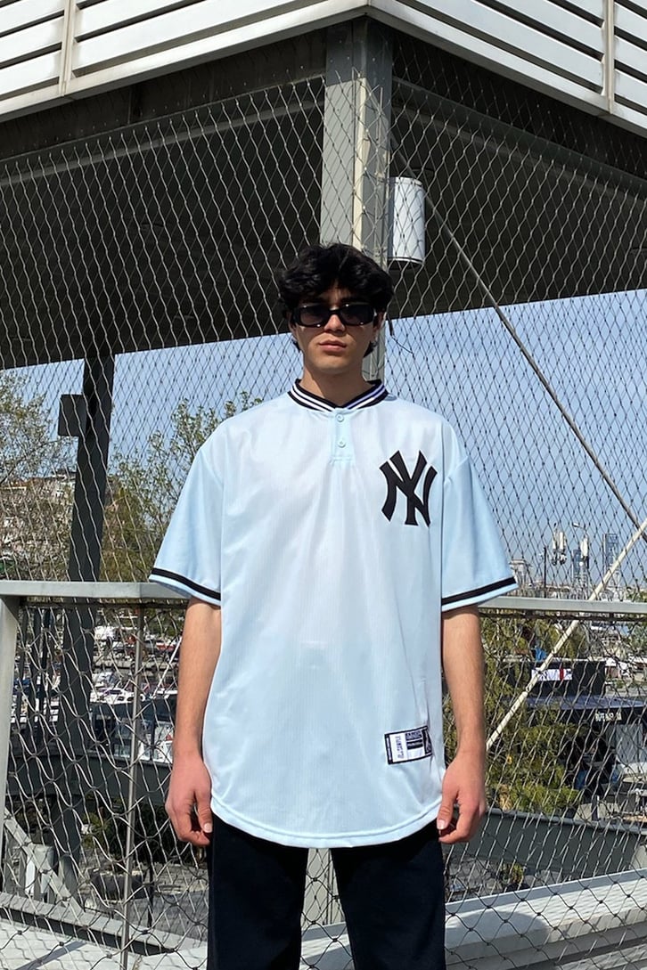 Yankees Polo Yaka Oversize Forma