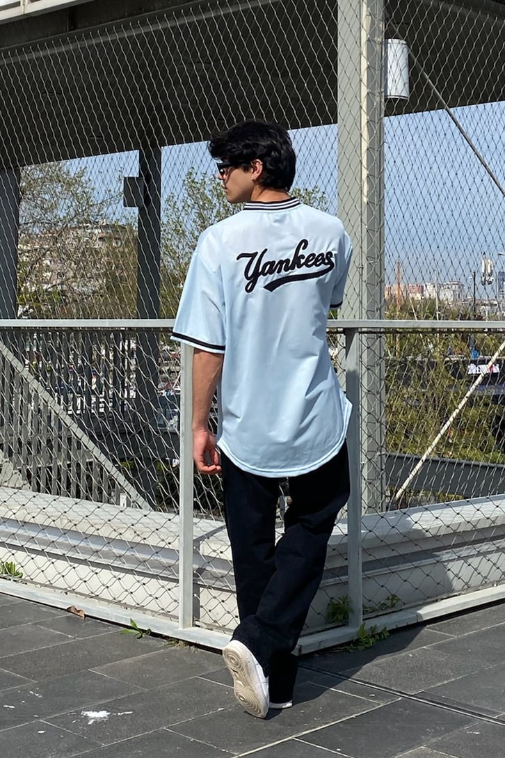 Yankees Polo Yaka Oversize Forma