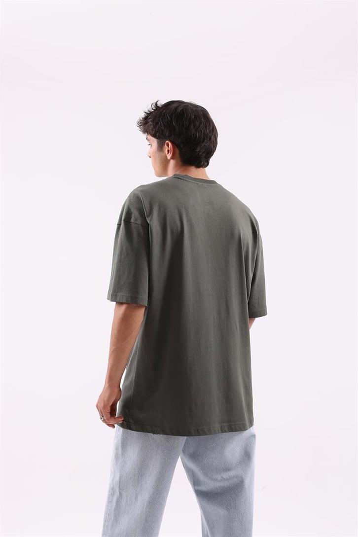 Yankess Nakışlı Oversize Tshirt