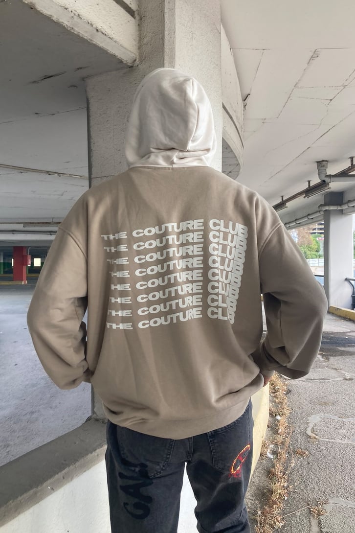 YAZI BASKILI HOODIE