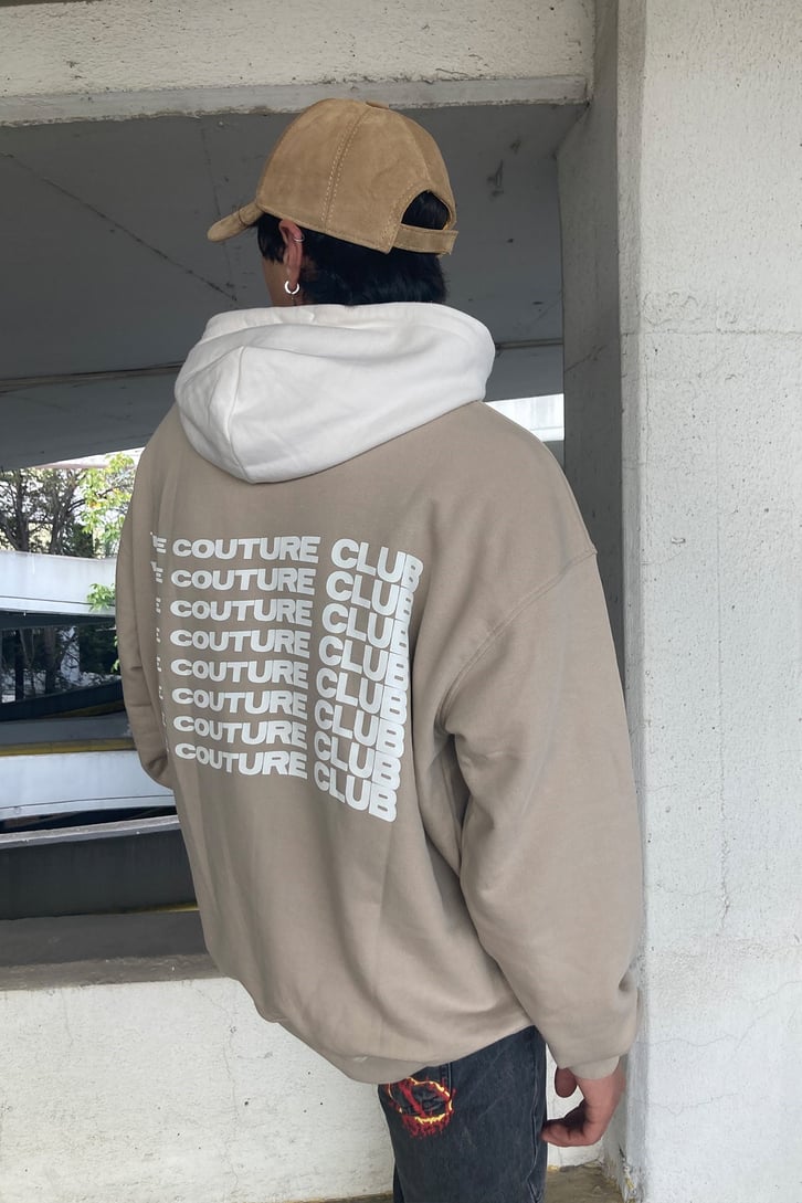 YAZI BASKILI HOODIE