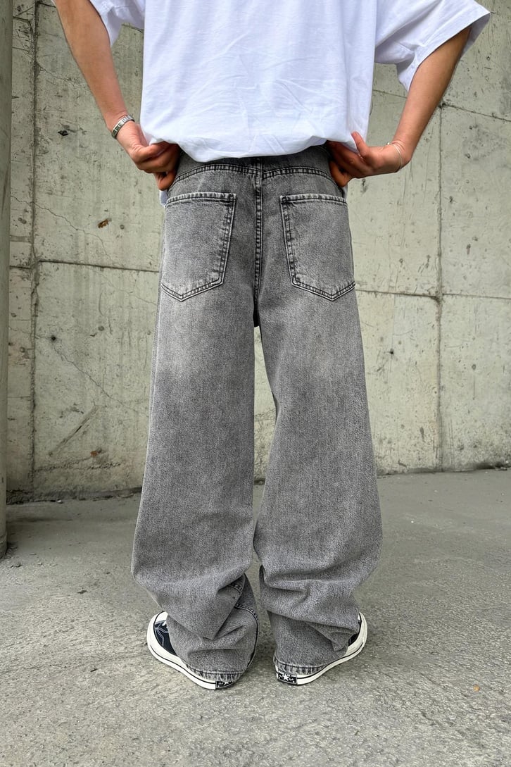 Yırtık Detay Baggy Jean