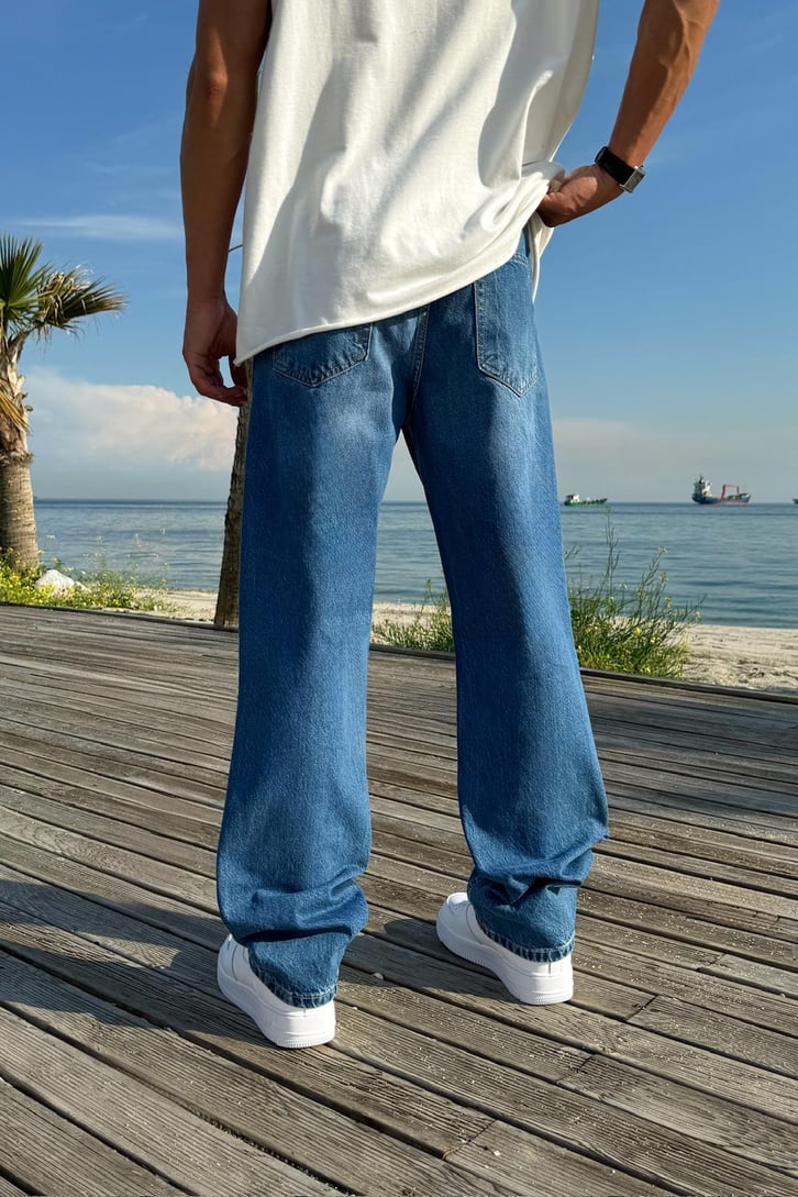 Yırtık Detay Regular Jean