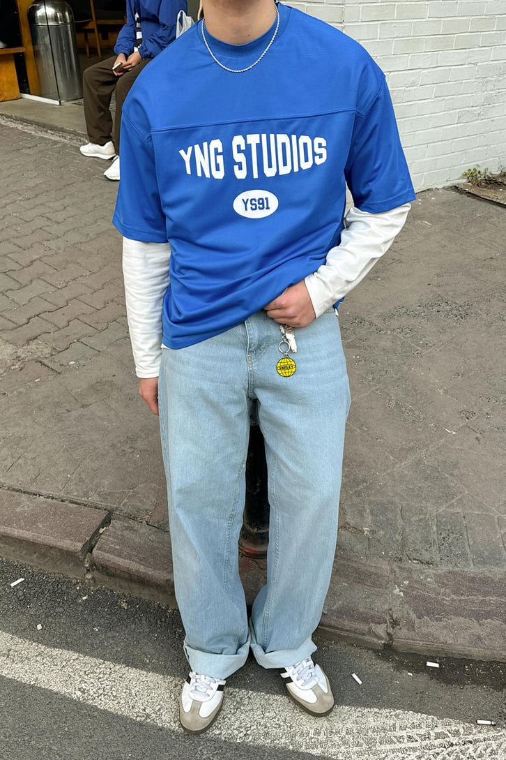 Yng Studios Bisiklet Yaka Forma