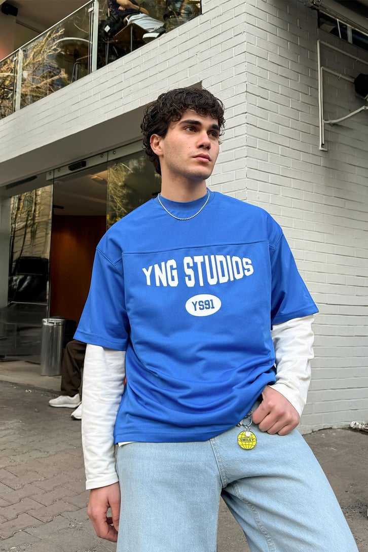 Yng Studios Bisiklet Yaka Forma