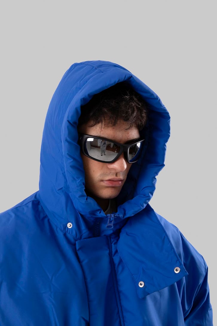Yüksek Yaka Puffer Mont