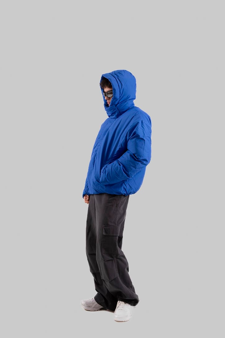 Yüksek Yaka Puffer Mont