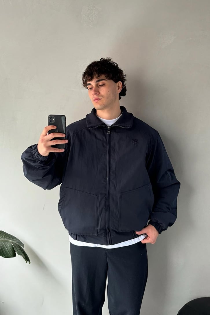 2FT Nakışlı  Yaka Ribanalı  Bomber Mont