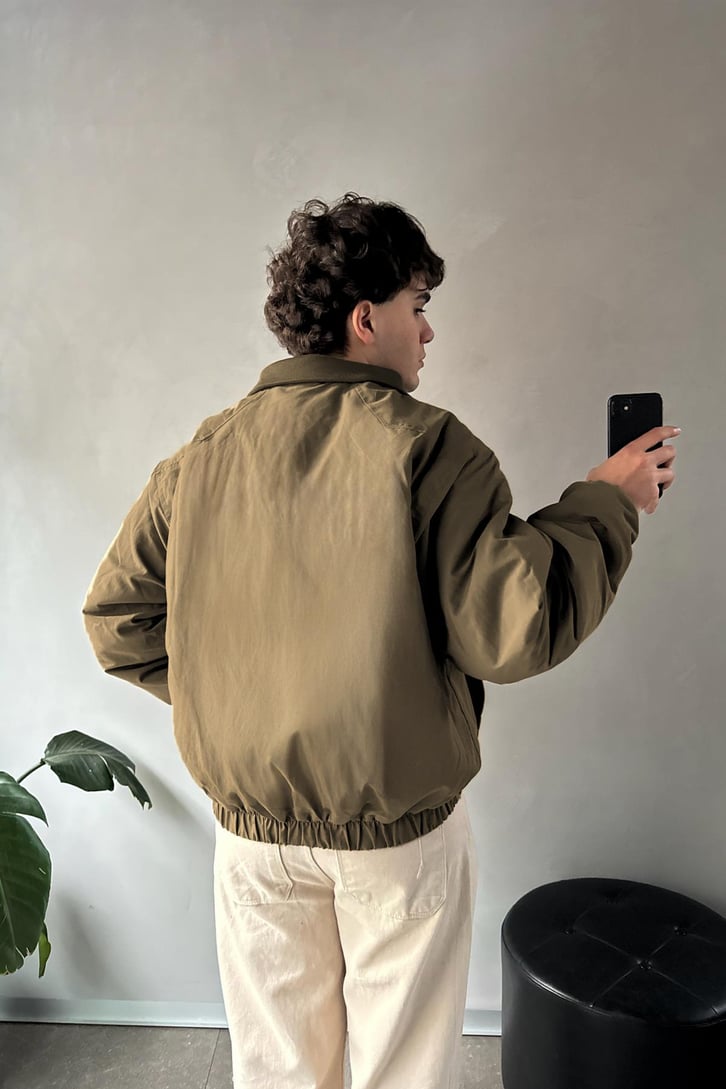 2FT Nakışlı  Yaka Ribanalı  Bomber Mont